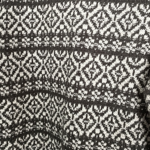Grey & White Patterned Cardigan - Picture 4 of 7